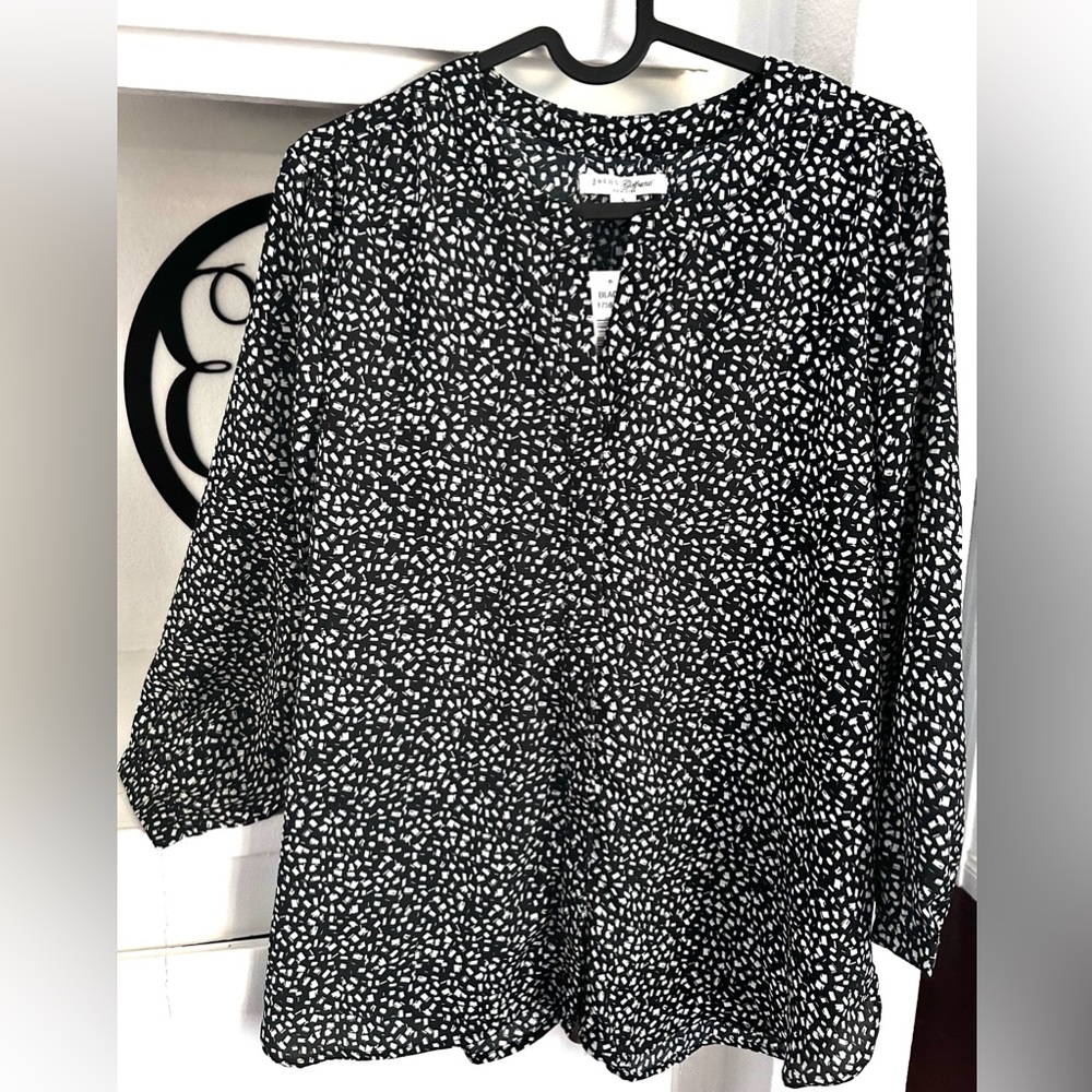 Jachs Girlfriend 3/4 Sleeve Blouse